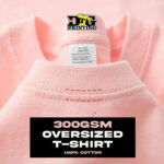 300gsm oversized t-shirt