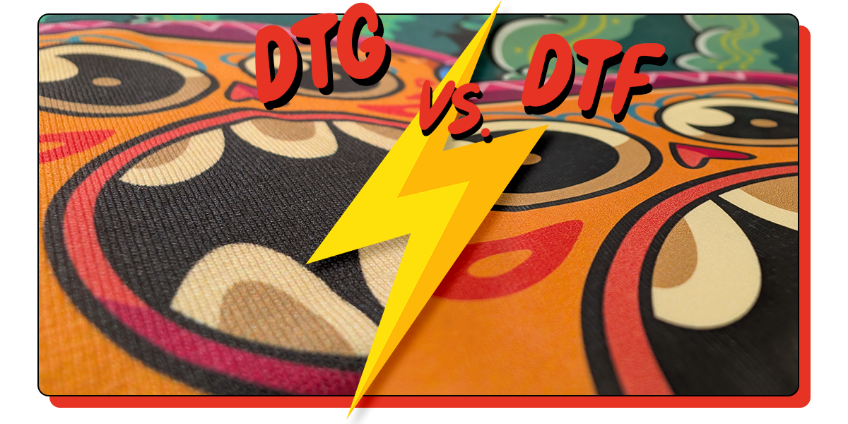 DTF vs DTG Printing
